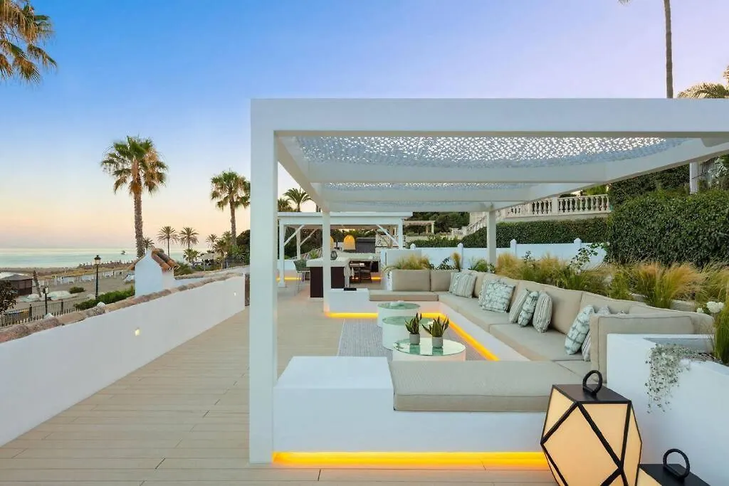 Beachfront Villa La Luisa, Golden Mile, Marbella
