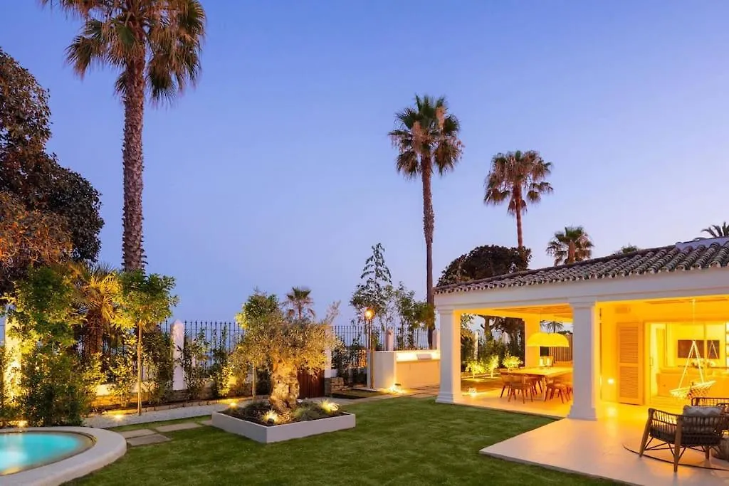 Beachfront Villa La Luisa, Golden Mile, Marbella